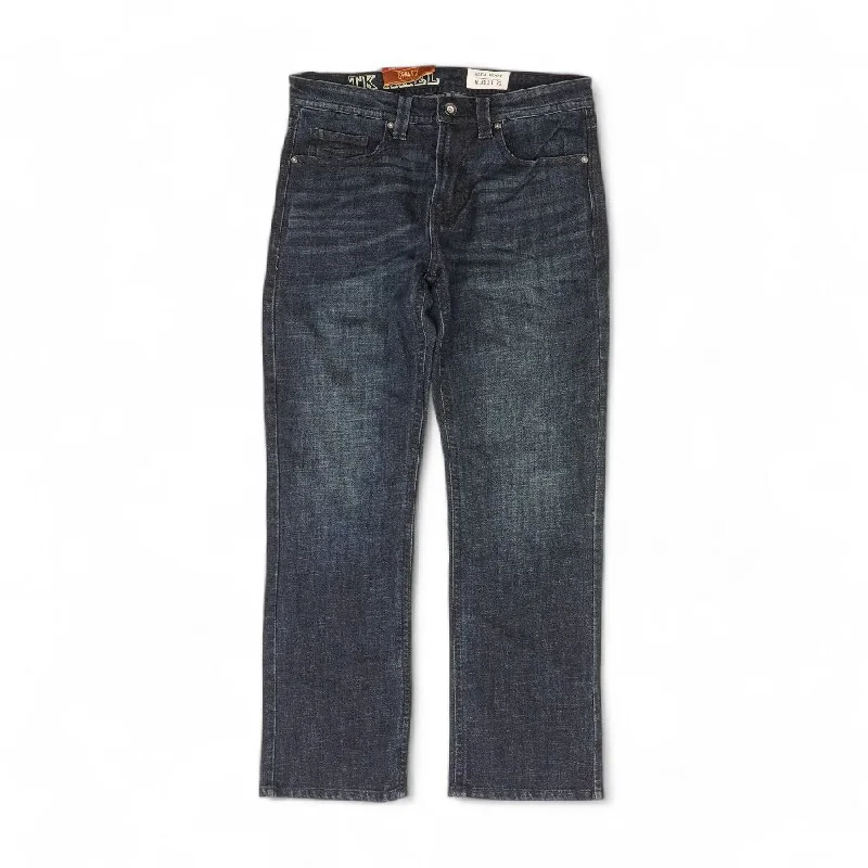 Men's Low-Waisted Pants for a Casual VibeSolid Slim Jeans