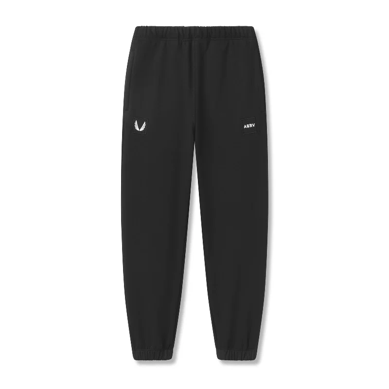 Men's Relaxed-Fit Pants for Comfort0655. Tech-Terry™ Oversized Sweats - Black "Patch"