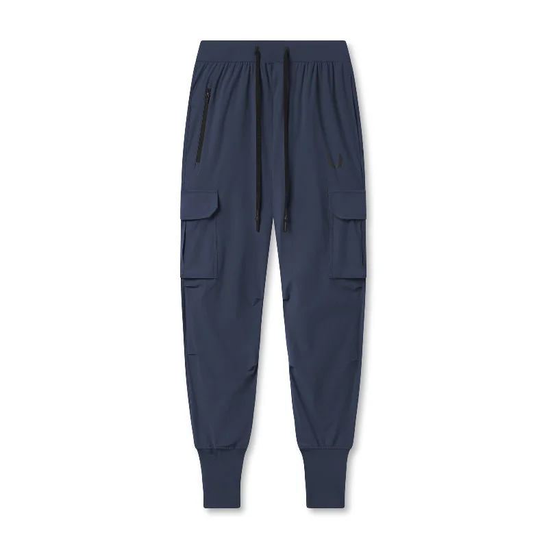 Durable Men's Work Pants0825. Tetra-Lite™ Cargo High Rib Jogger - Navy