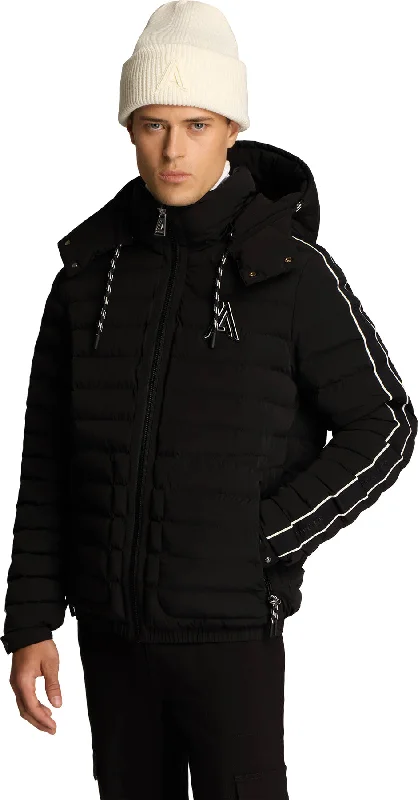 Men's Coats with HoodsUriage Lightweight Bomber Puffer Jacket with Removable Hood - Men's|-|Blouson aviateur matelassé léger avec capuchon amovible Uriage - Homme