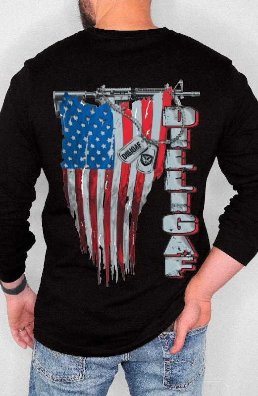 Men's Shirts with Convertible CollarsAmerican Warfare Longsleeve