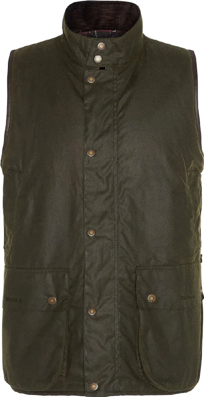 Men's Coats for Big and TallBarbour x Baracuta Waxed Gilet - Men's|-|Veste cirée Barbour x Baracuta - Homme