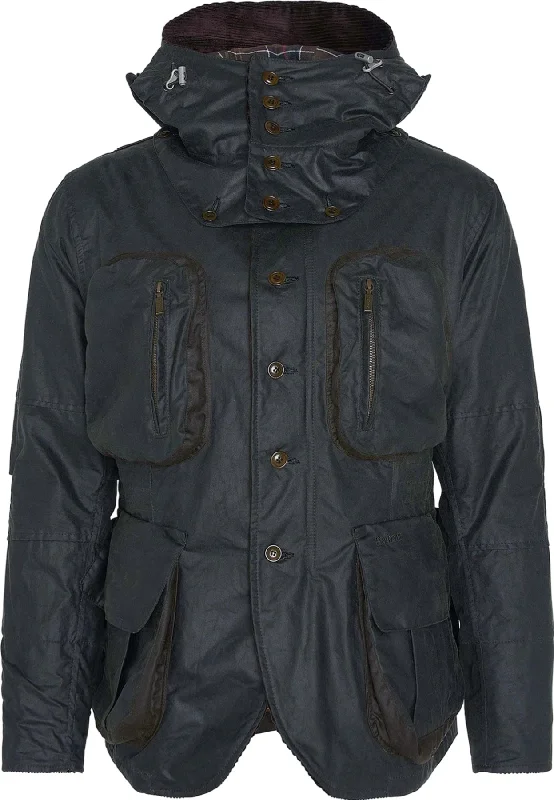 Men's Coats for LayeringBarbour x TO KI TO Outland Waxed Jacket - Men's|-|Manteau ciré Barbour x TO KI TO Outland - Homme