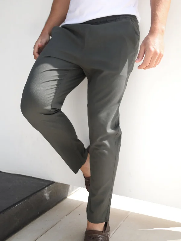 Men's Pants with Shallow PocketsAmalfi Trousers - Brown