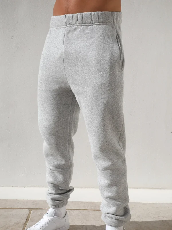 Men's Pants with Wrinkle-Resistant FabricEvolved Relaxed Sweatpants - Marl Grey