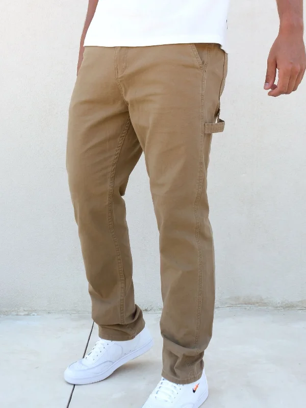 Men's Skinny Jeans for a Trendy LookUtility Trousers - Tan