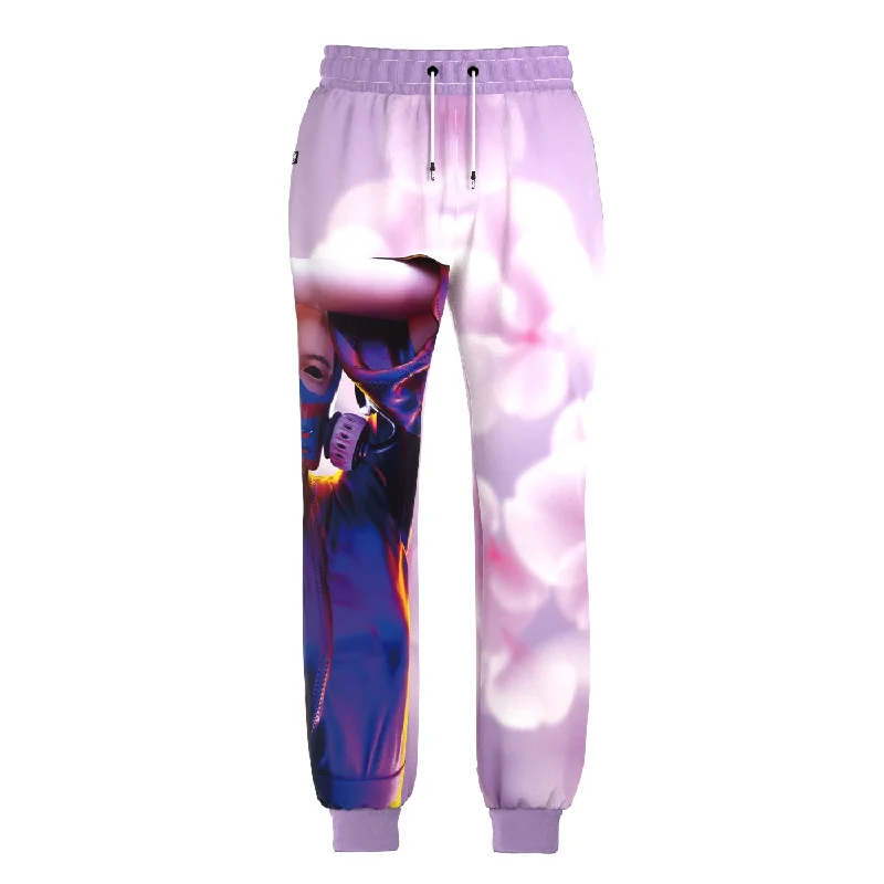 Men's Unique and Designer Bottom Wear for a Statement LookCyber Warrior Blossom Sweatpants