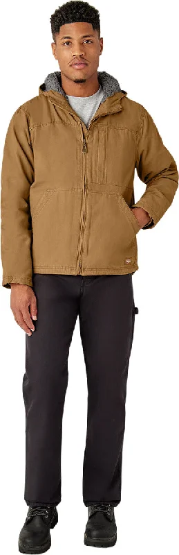 Men's Coats with Snap ButtonsDuck Canvas High Pile Fleece Lined Jacket - Men's|-|Manteau doublée en polaire à poils longs en toile de canard - Homme