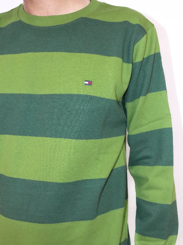 Green Sweatshirt For Men's MSS11