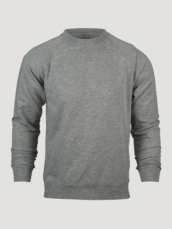 Breathable Men's Mesh TopsHeather Grey Cali Pullover