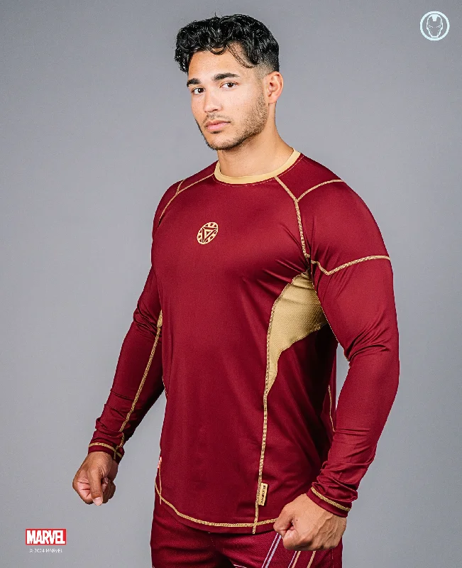 Men's Shirts with Pin CollarsIRON MAN Performance Long Sleeve