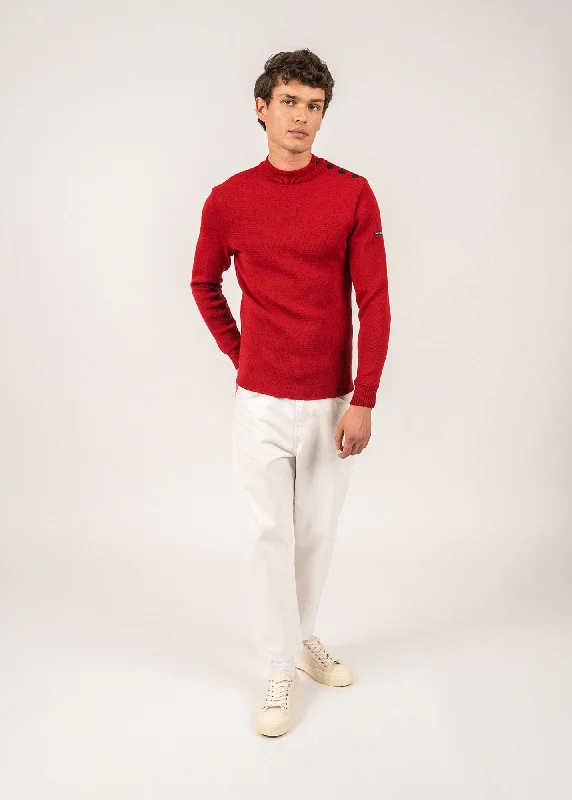 Men's Shirts with Appliqué DetailsMatelot authentic sailor jumper - slim fit, in pure new wool (MEDOC)