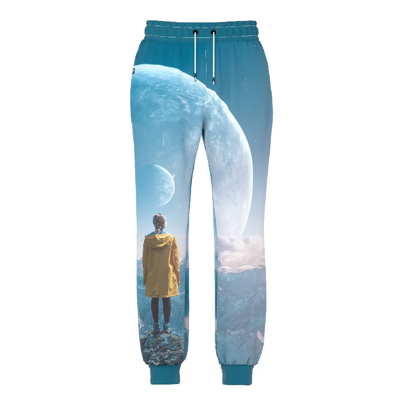 Men's Pants with Ripped and Distressed DetailsMiracle Sweatpants