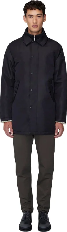 Men's Coats for Rainy WeatherChristopher Insulated Carcoat with Removable Bib - Men's|-|Manteau isolé avec col en maille côtelée amovible Christopher - Homme